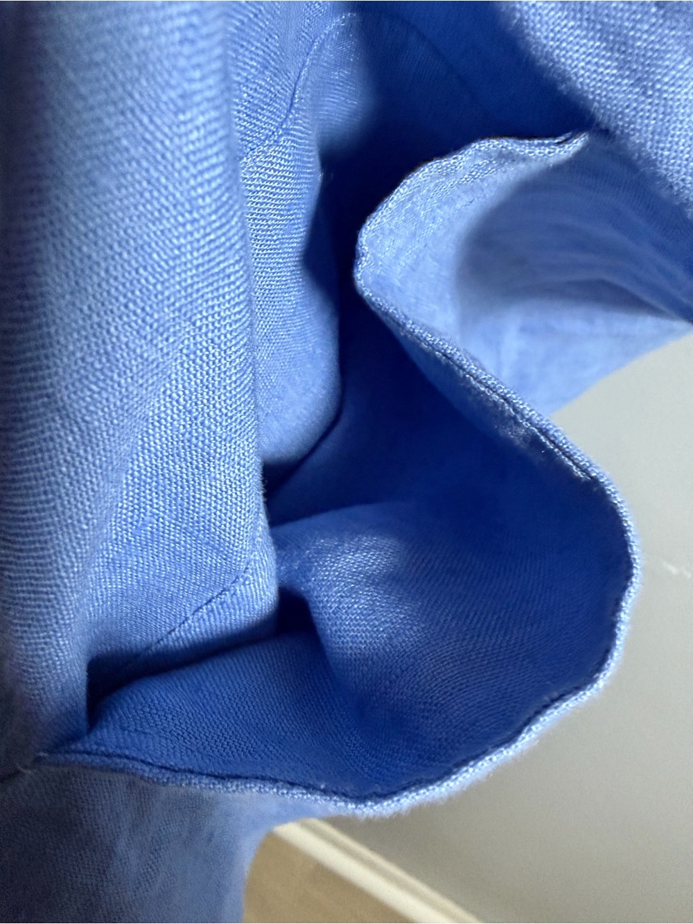 J. Jill Light Blue Linen Tank Top - Picture 7 of 9